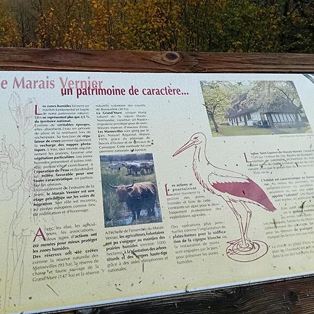 Gite Du Roy Marais-Vernier Exterior foto